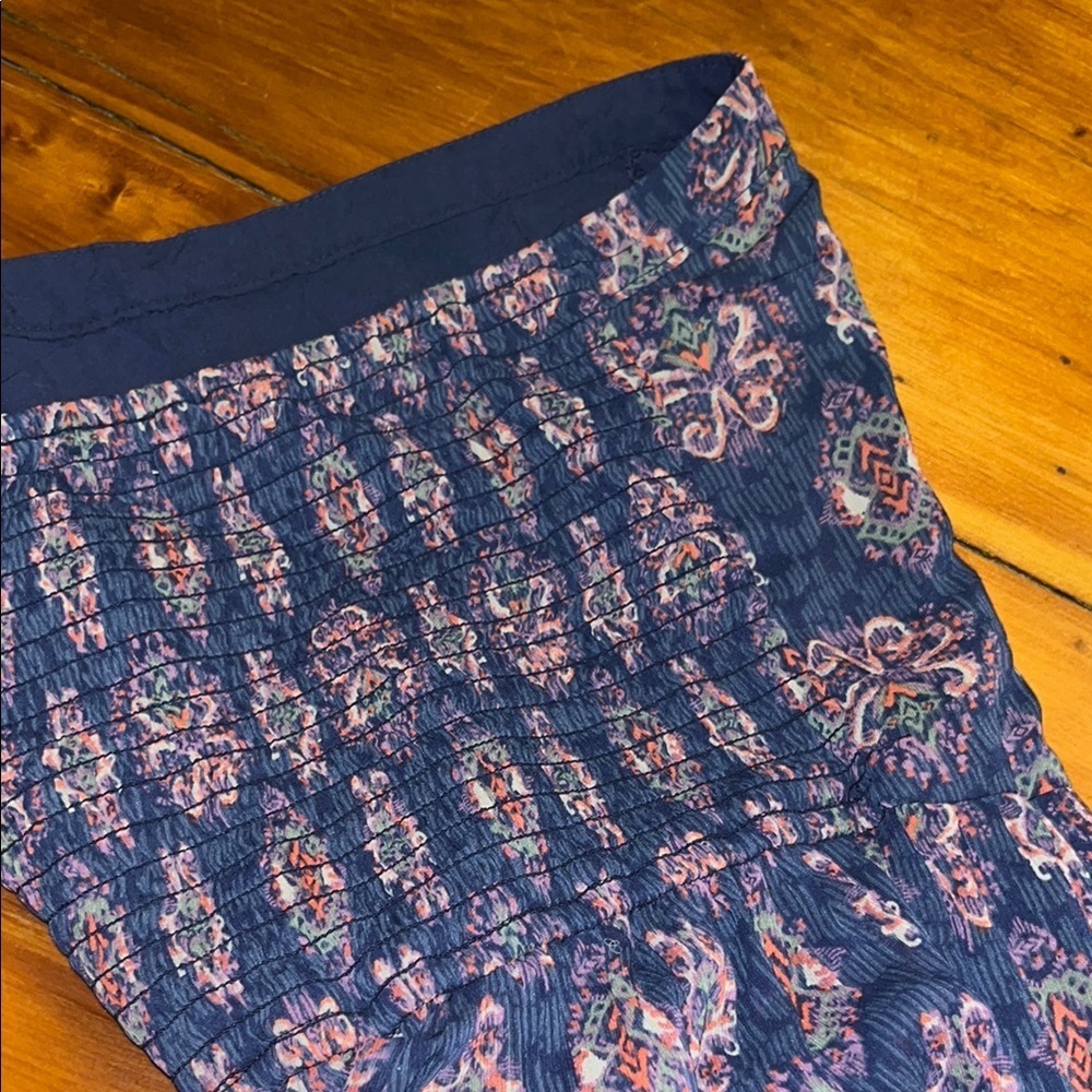 Floral Print Strapless Sundress - Picture 5 of 6